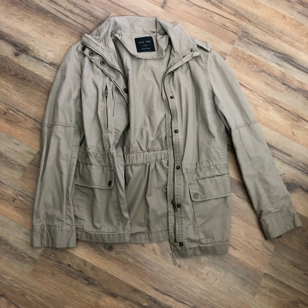 Khaki Army Jacket